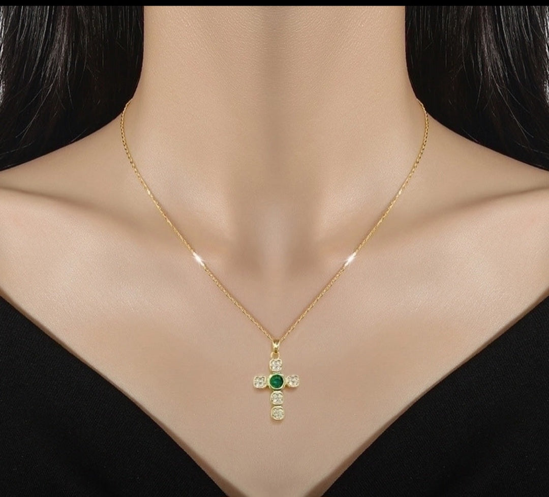 Gold Cross Necklace