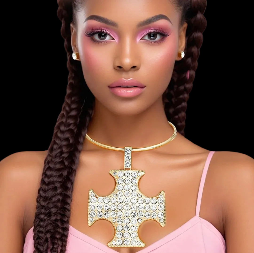 Large Cross Choker