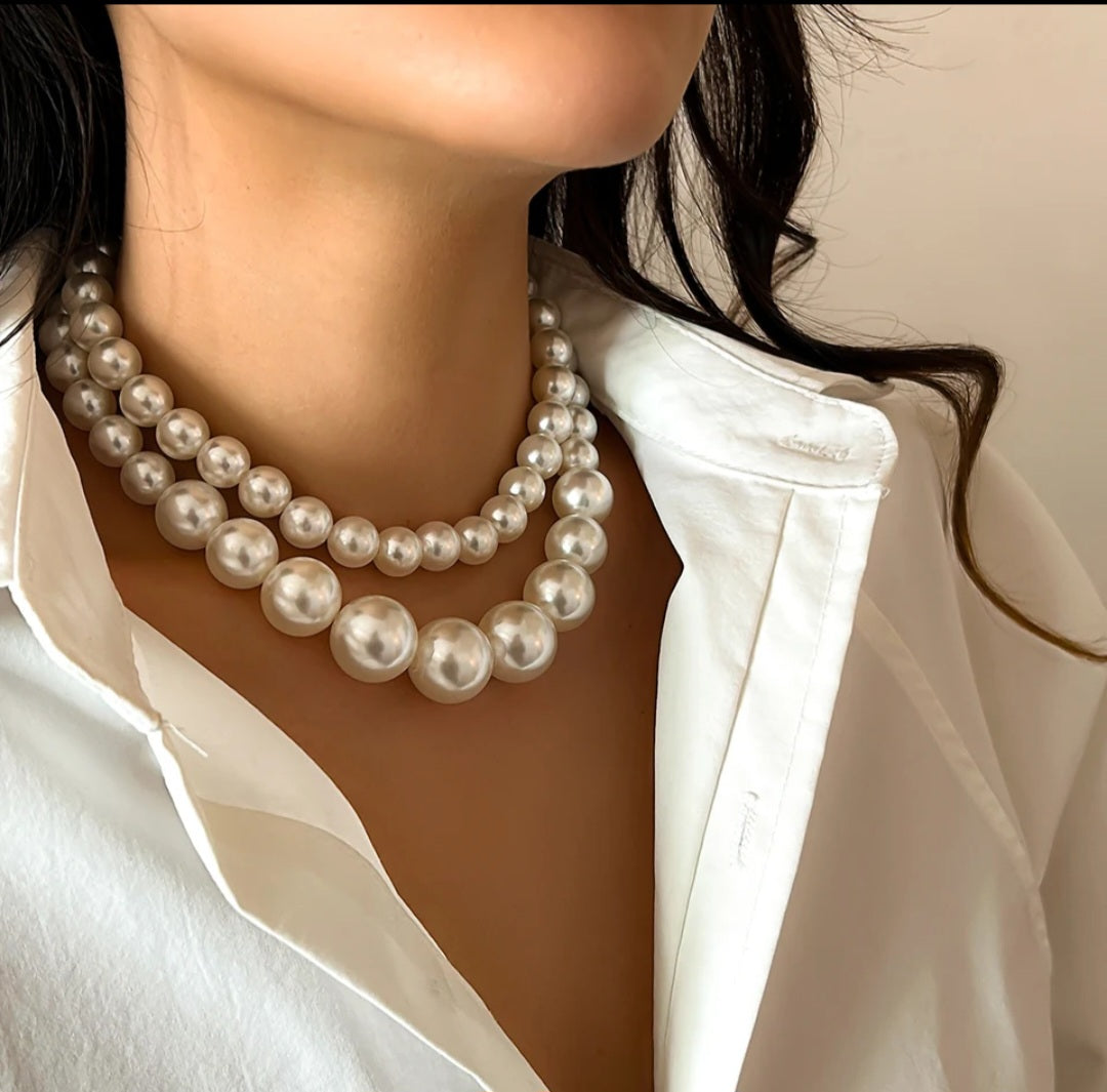 Elegant choker Pearl