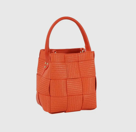 Woven Bucket Bag