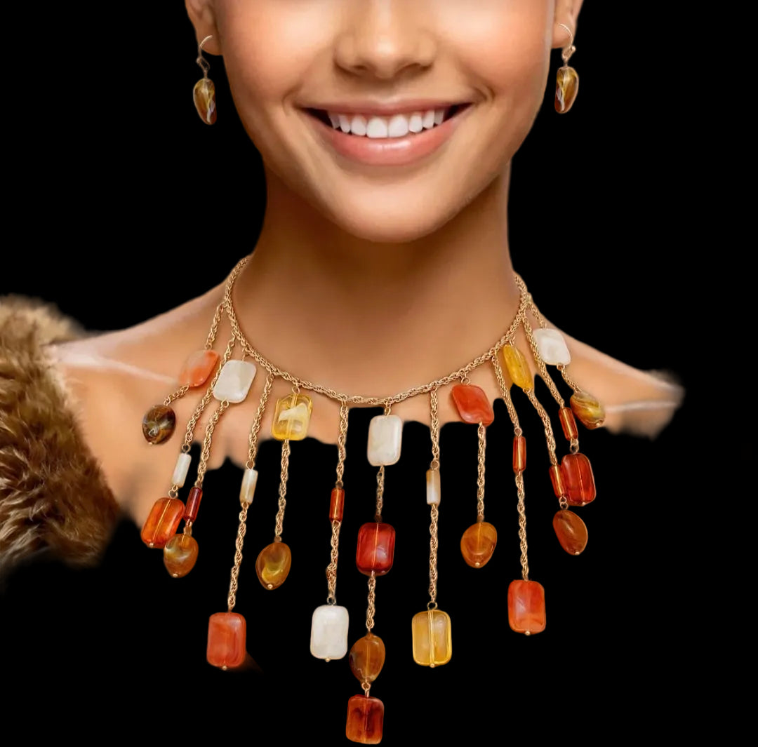 Multi string Necklace