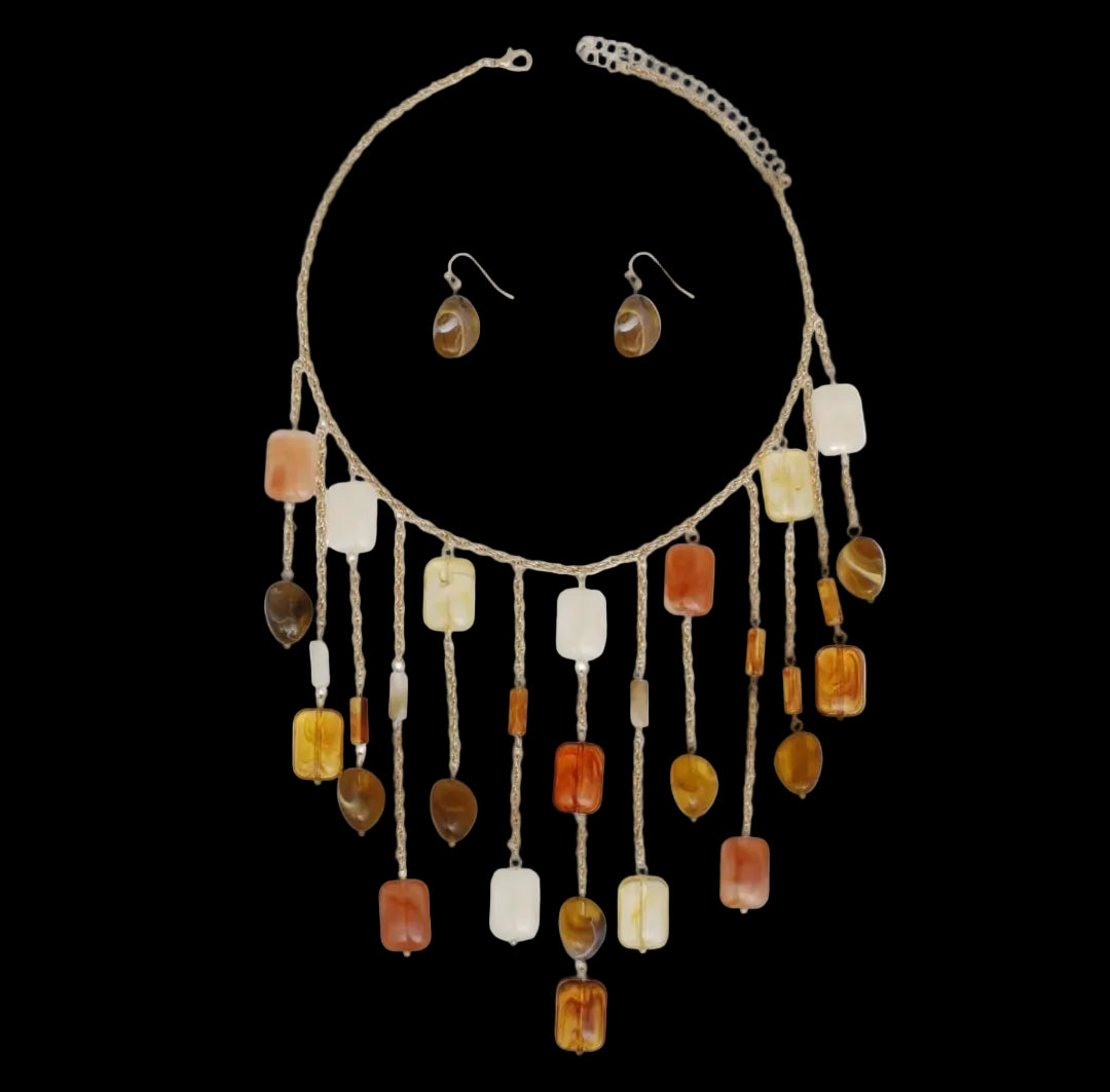Multi string Necklace